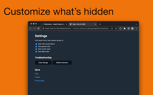 Mute Chat for BoardGameArena from Chrome web store to be run with OffiDocs Chromium online Mute Chat for BoardGameArena from Chrome web store to be run with OffiDocs Chromium online