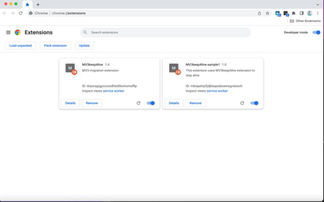 MV3keepAlive from Chrome web store to be run with OffiDocs Chromium online MV3keepAlive from Chrome web store to be run with OffiDocs Chromium online