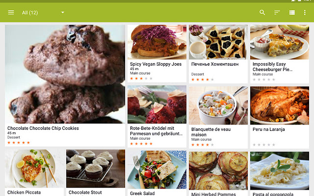 My CookBook from Chrome web store to be run with OffiDocs Chromium online My CookBook from Chrome web store to be run with OffiDocs Chromium online
