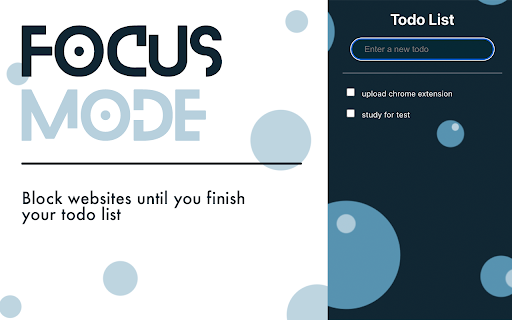 My Focus Mode from Chrome web store to be run with OffiDocs Chromium online My Focus Mode from Chrome web store to be run with OffiDocs Chromium online