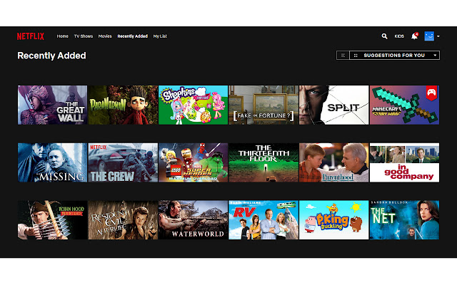Netflix Watched List from Chrome web store to be run with OffiDocs Chromium online Netflix Watched List from Chrome web store to be run with OffiDocs Chromium online