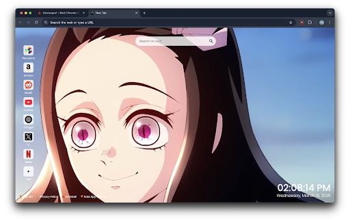 Nezuko Without Bamboo Live Wallpaper from Chrome web store to be run with OffiDocs Chromium online Nezuko Without Bamboo Live Wallpaper from Chrome web store to be run with OffiDocs Chromium online
