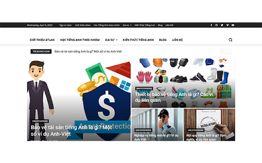 Ngoại Ngữ Atlan from Chrome web store to be run with OffiDocs Chromium online Ngoại Ngữ Atlan from Chrome web store to be run with OffiDocs Chromium online