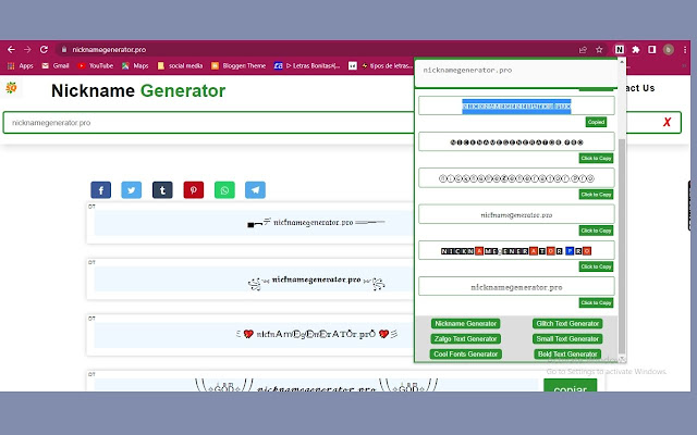 Nickname Generator from Chrome web store to be run with OffiDocs Chromium online Nickname Generator from Chrome web store to be run with OffiDocs Chromium online