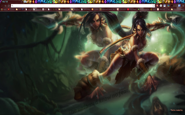 Nidalee League Theme from Chrome web store to be run with OffiDocs Chromium online Nidalee League Theme from Chrome web store to be run with OffiDocs Chromium online