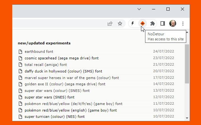 NoDetour from Chrome web store to be run with OffiDocs Chromium online NoDetour from Chrome web store to be run with OffiDocs Chromium online