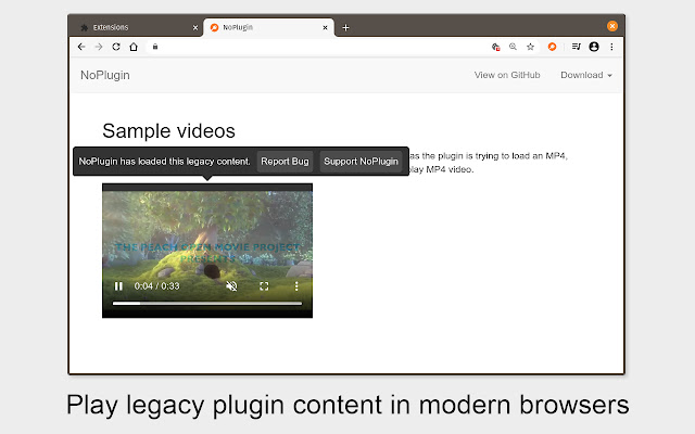NoPlugin from Chrome web store to be run with OffiDocs Chromium online NoPlugin from Chrome web store to be run with OffiDocs Chromium online