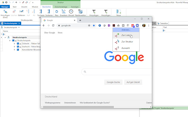 Normfall Manager from Chrome web store to be run with OffiDocs Chromium online Normfall Manager from Chrome web store to be run with OffiDocs Chromium online