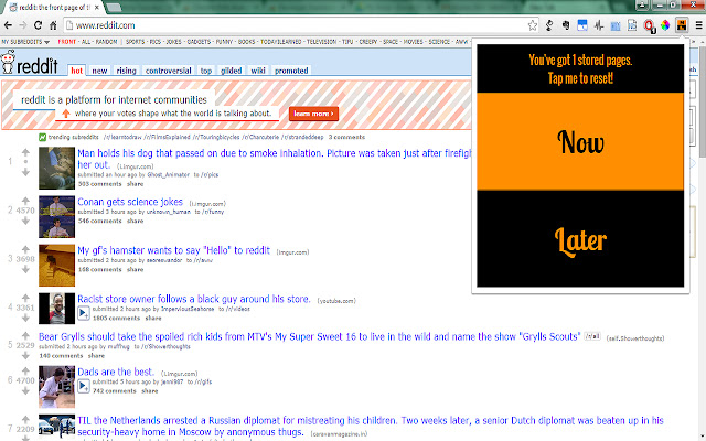 Now and Later from Chrome web store to be run with OffiDocs Chromium online Now and Later from Chrome web store to be run with OffiDocs Chromium online