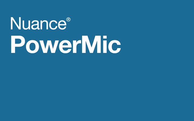 Nuance PowerMic Web Extension from Chrome web store to be run with OffiDocs Chromium online Nuance PowerMic Web Extension from Chrome web store to be run with OffiDocs Chromium online