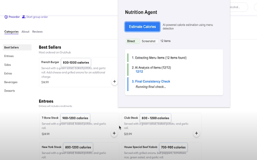 Nutrition Agent from Chrome web store to be run with OffiDocs Chromium online Nutrition Agent from Chrome web store to be run with OffiDocs Chromium online