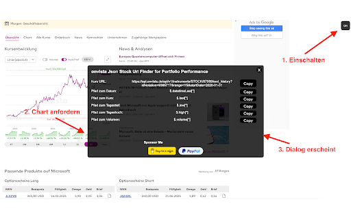 onvista Stock Url Finder from Chrome web store to be run with OffiDocs Chromium online onvista Stock Url Finder from Chrome web store to be run with OffiDocs Chromium online