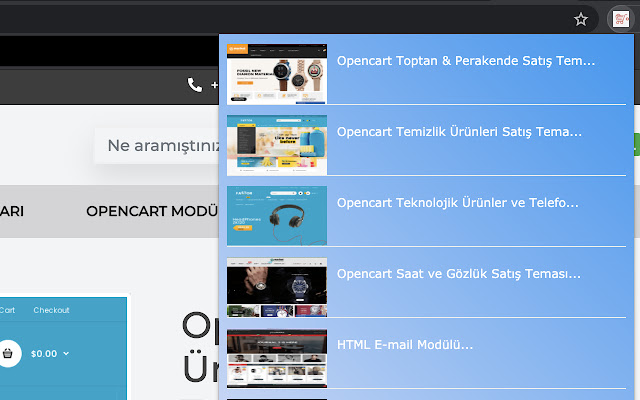 Opencart Hizmetleri from Chrome web store to be run with OffiDocs Chromium online Opencart Hizmetleri from Chrome web store to be run with OffiDocs Chromium online
