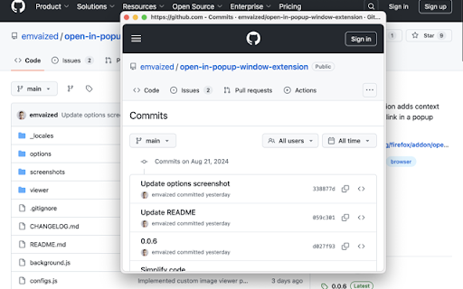 Open in Popup Window from Chrome web store to be run with OffiDocs Chromium online Open in Popup Window from Chrome web store to be run with OffiDocs Chromium online
