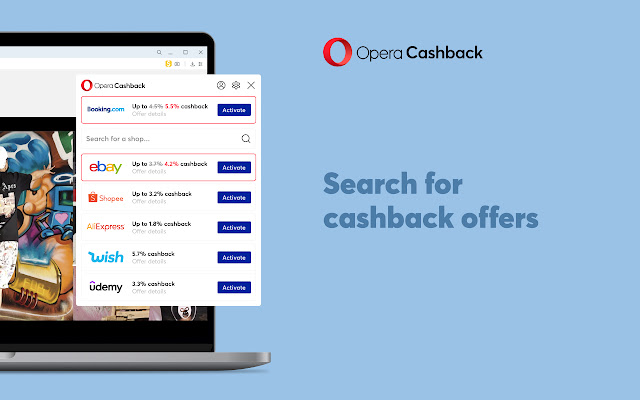 Opera Cashback from Chrome web store to be run with OffiDocs Chromium online Opera Cashback from Chrome web store to be run with OffiDocs Chromium online