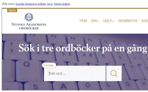 Ordböcker from Chrome web store to be run with OffiDocs Chromium online Ordböcker from Chrome web store to be run with OffiDocs Chromium online