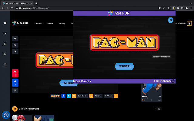 Pacman Game from Chrome web store to be run with OffiDocs Chromium online Pacman Game from Chrome web store to be run with OffiDocs Chromium online