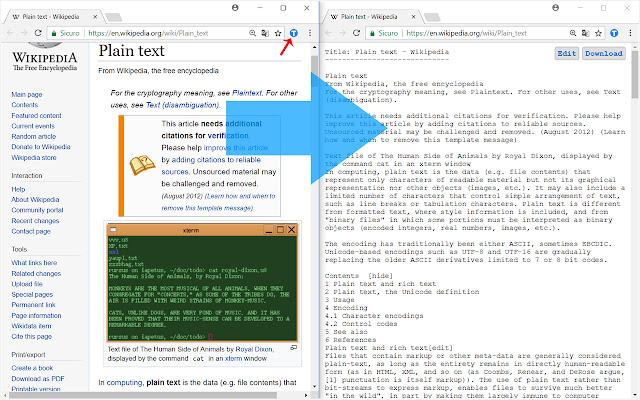 Page Plain Text from Chrome web store to be run with OffiDocs Chromium online Page Plain Text from Chrome web store to be run with OffiDocs Chromium online