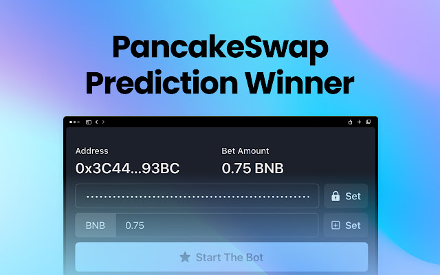PancakeSwap Prediction Winner from Chrome web store to be run with OffiDocs Chromium online PancakeSwap Prediction Winner from Chrome web store to be run with OffiDocs Chromium online