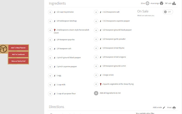 PantryChef Flavor Injector from Chrome web store to be run with OffiDocs Chromium online PantryChef Flavor Injector from Chrome web store to be run with OffiDocs Chromium online