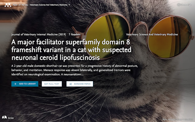 Paper Of The Day from Chrome web store to be run with OffiDocs Chromium online Paper Of The Day from Chrome web store to be run with OffiDocs Chromium online