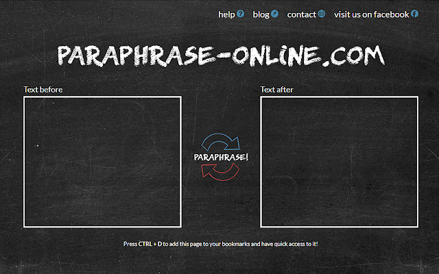 Paraphrase Online from Chrome web store to be run with OffiDocs Chromium online Paraphrase Online from Chrome web store to be run with OffiDocs Chromium online