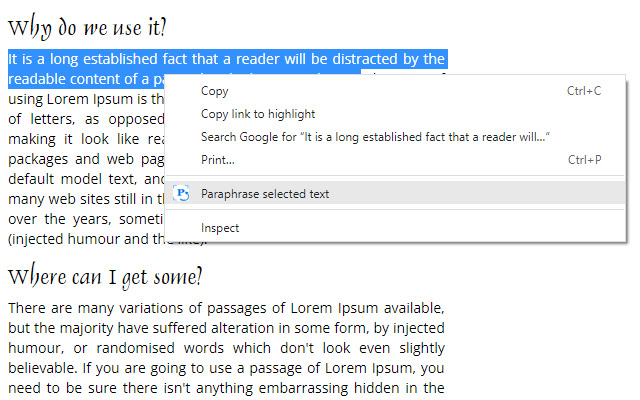 paraphrasing.io from Chrome web store to be run with OffiDocs Chromium online paraphrasing.io from Chrome web store to be run with OffiDocs Chromium online