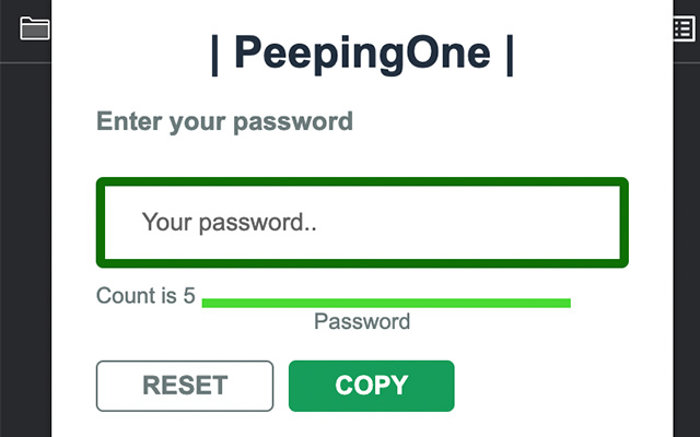 PeepingOne from Chrome web store to be run with OffiDocs Chromium online PeepingOne from Chrome web store to be run with OffiDocs Chromium online