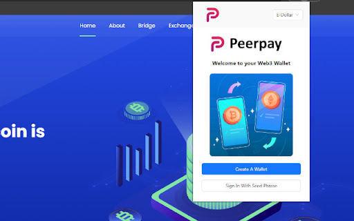 Peerpay Wallet from Chrome web store to be run with OffiDocs Chromium online Peerpay Wallet from Chrome web store to be run with OffiDocs Chromium online