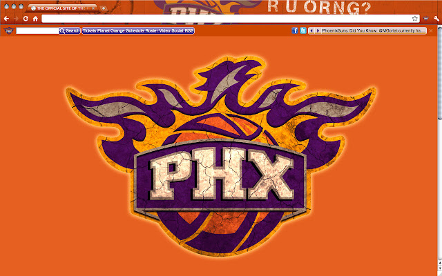 Phoenix Suns Theme from Chrome web store to be run with OffiDocs Chromium online Phoenix Suns Theme from Chrome web store to be run with OffiDocs Chromium online