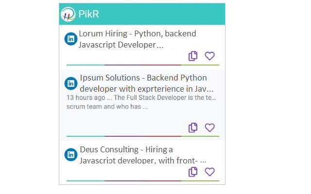 PikR Job Seekers from Chrome web store to be run with OffiDocs Chromium online PikR Job Seekers from Chrome web store to be run with OffiDocs Chromium online