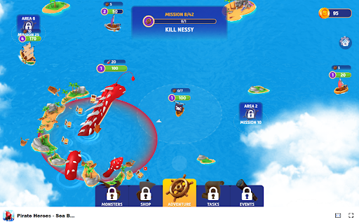 Pirate Heroes Sea Battles Game: Become the ultimate pirate legend from Chrome web store to be run with OffiDocs Chromium online Pirate Heroes Sea Battles Game: Become the ultimate pirate legend from Chrome web store to be run with OffiDocs Chromium online