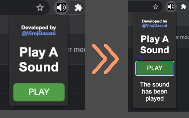 Play A Sound from Chrome web store to be run with OffiDocs Chromium online Play A Sound from Chrome web store to be run with OffiDocs Chromium online