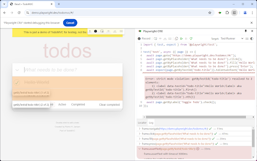 Playwright CRX from Chrome web store to be run with OffiDocs Chromium online Playwright CRX from Chrome web store to be run with OffiDocs Chromium online