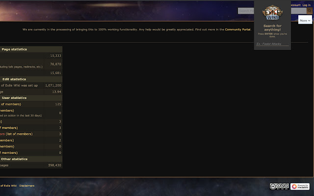 PoE Wiki Search from Chrome web store to be run with OffiDocs Chromium online PoE Wiki Search from Chrome web store to be run with OffiDocs Chromium online