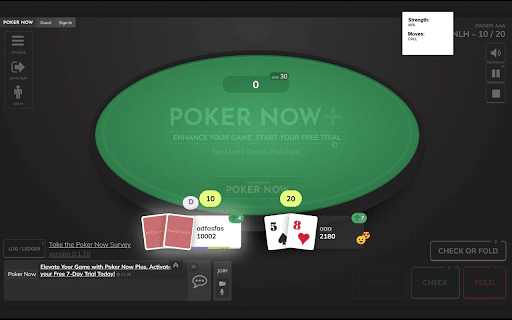 PokerNow Assistant from Chrome web store to be run with OffiDocs Chromium online PokerNow Assistant from Chrome web store to be run with OffiDocs Chromium online