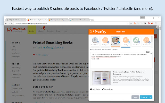 Postfity.com from Chrome web store to be run with OffiDocs Chromium online Postfity.com from Chrome web store to be run with OffiDocs Chromium online