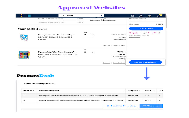 ProcureDesk Website Extension from Chrome web store to be run with OffiDocs Chromium online ProcureDesk Website Extension from Chrome web store to be run with OffiDocs Chromium online
