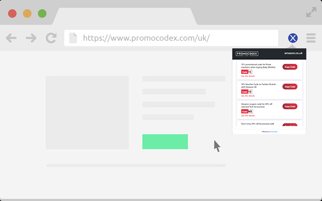 Promocodex UK from Chrome web store to be run with OffiDocs Chromium online Promocodex UK from Chrome web store to be run with OffiDocs Chromium online