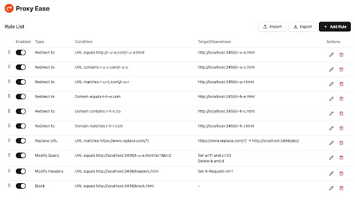 Proxy Ease from Chrome web store to be run with OffiDocs Chromium online Proxy Ease from Chrome web store to be run with OffiDocs Chromium online