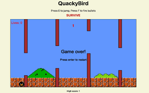 QuackyBird from Chrome web store to be run with OffiDocs Chromium online QuackyBird from Chrome web store to be run with OffiDocs Chromium online