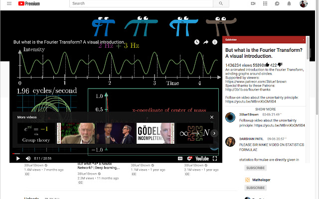 Quickview for YouTube from Chrome web store to be run with OffiDocs Chromium online Quickview for YouTube from Chrome web store to be run with OffiDocs Chromium online