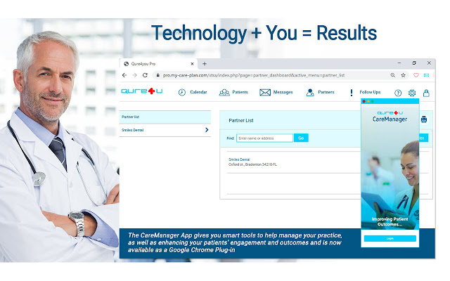 Qure4u CareManager from Chrome web store to be run with OffiDocs Chromium online Qure4u CareManager from Chrome web store to be run with OffiDocs Chromium online