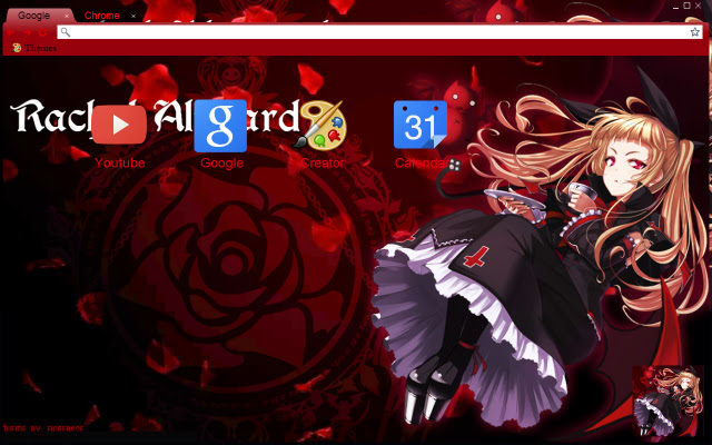 Rachel Alucard Theme from Chrome web store to be run with OffiDocs Chromium online Rachel Alucard Theme from Chrome web store to be run with OffiDocs Chromium online