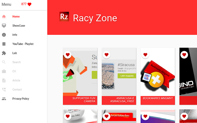 RacyZone from Chrome web store to be run with OffiDocs Chromium online RacyZone from Chrome web store to be run with OffiDocs Chromium online