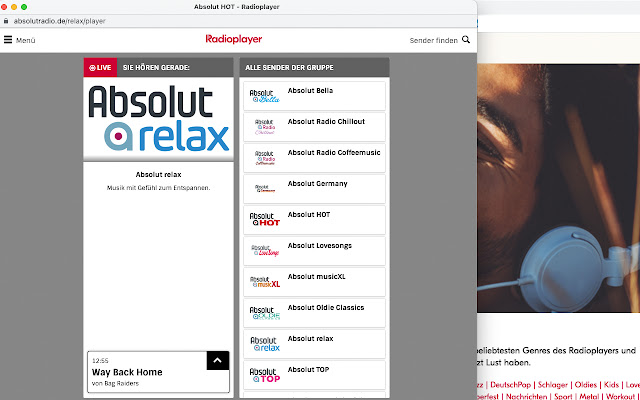 Radioplayer Deutschland from Chrome web store to be run with OffiDocs Chromium online Radioplayer Deutschland from Chrome web store to be run with OffiDocs Chromium online