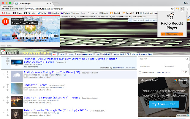 Radio Reddit from Chrome web store to be run with OffiDocs Chromium online Radio Reddit from Chrome web store to be run with OffiDocs Chromium online