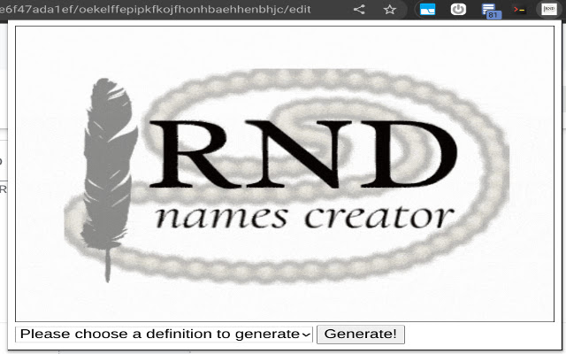 Random String Generator Plugin from Chrome web store to be run with OffiDocs Chromium online Random String Generator Plugin from Chrome web store to be run with OffiDocs Chromium online