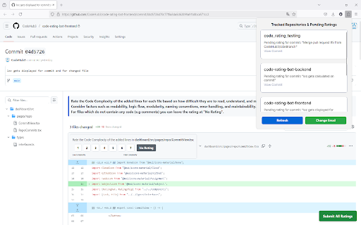 Rate Code from Chrome web store to be run with OffiDocs Chromium online Rate Code from Chrome web store to be run with OffiDocs Chromium online