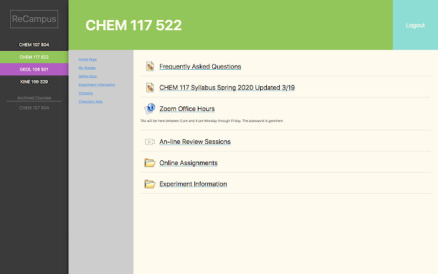 ReCampus from Chrome web store to be run with OffiDocs Chromium online ReCampus from Chrome web store to be run with OffiDocs Chromium online